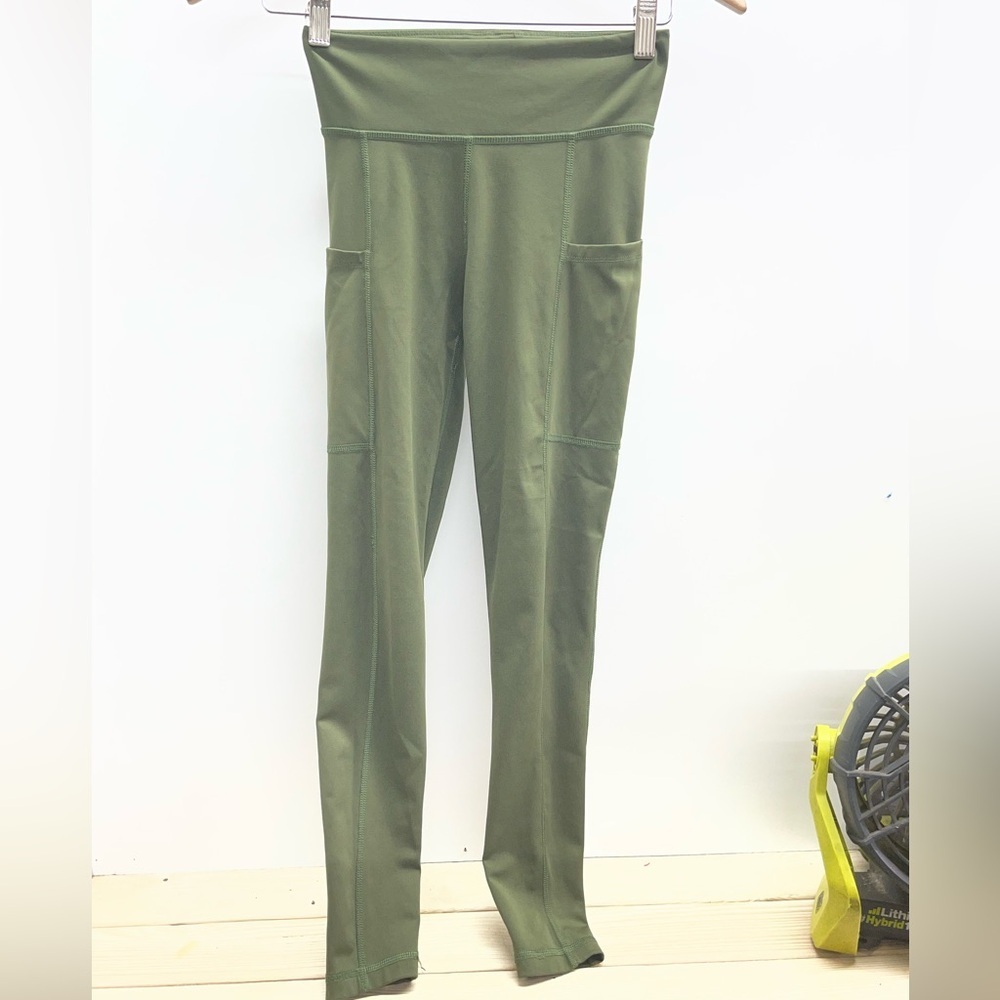 Aeropostale Olive Leggings‎ for Women